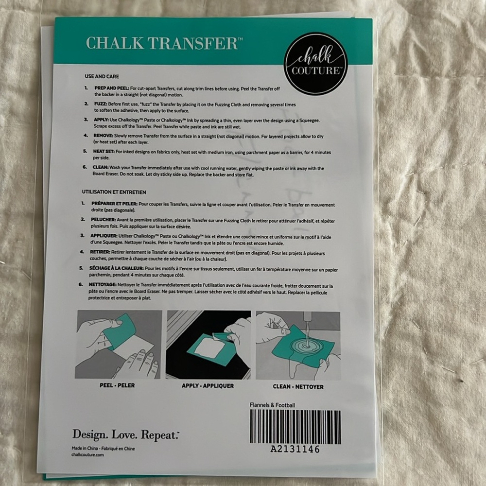 Chalk Couture Size A Transfers - 5 New & Used - Picture 9 of 13